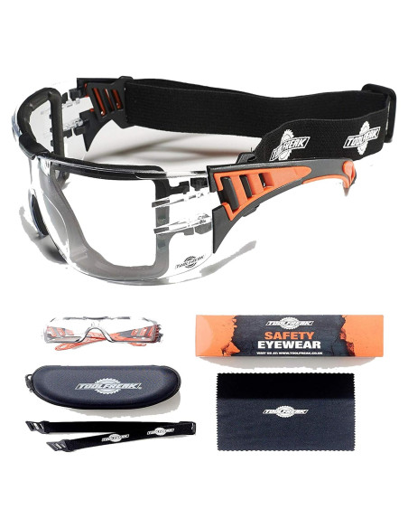 Gafas de Seguridad ToolFreak Rip Out - Lente Transparente UV 100%