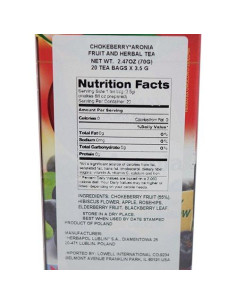 Té de Fruta Aronia Chokeberry Herbapol - 20 Bolsitas 2