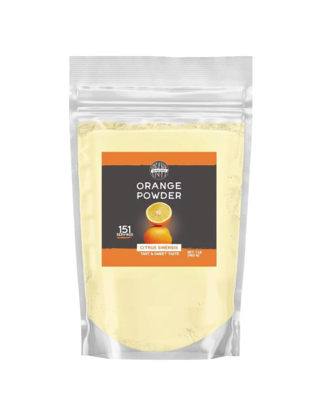 Polvo de Naranja Birch & Meadow 453.6 g - Sabor Dulce y Ácido