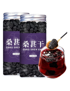 Moras Negras Secas DOZO 280g Snack Natural Sin Azúcar