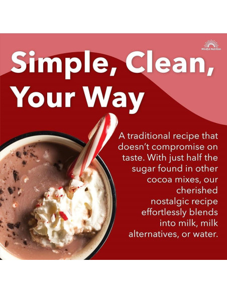 Mezcla de Chocolate Caliente Orgánico Mindful Nutrition 340g