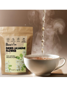 Té de Flores de Jazmín Secos Khwan 50 g - Vegano y Sin OGM 2