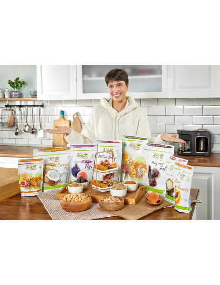 Dátiles Medjool Orgánicos Anna y Sarah 2267g Bolsa Reutilizable