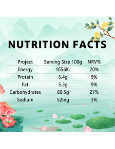 Sopa Instantánea de Raíz de Loto 500 g QJXSJDU - Desayuno Saludable 2
