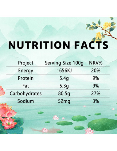 Sopa Instantánea de Raíz de Loto 500 g QJXSJDU - Desayuno Saludable