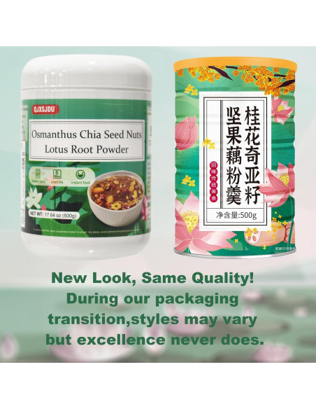 Sopa Instantánea de Raíz de Loto 500 g QJXSJDU - Desayuno Saludable