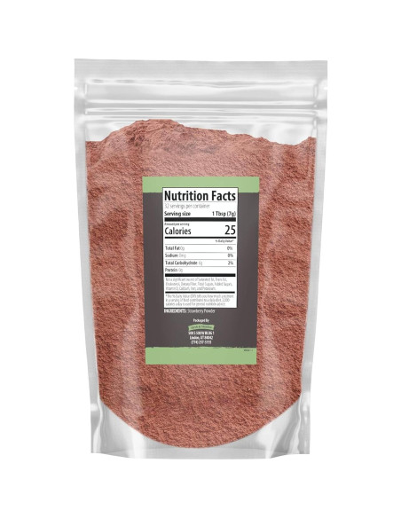 Polvo de Fresa Birch & Meadow 226.8g para Hornear y Batidos