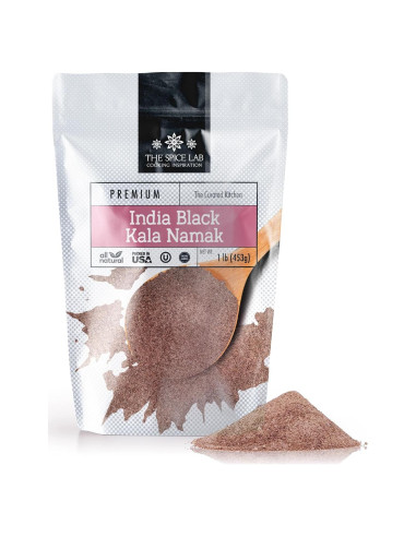 Sal Negra Kala Namak The Spice Lab 0.45 kg Vegana Sin Gluten