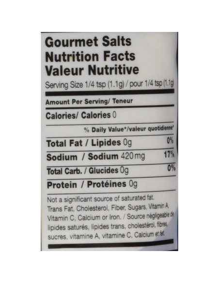 Sal Negra Kala Namak The Spice Lab 0.45 kg Vegana Sin Gluten