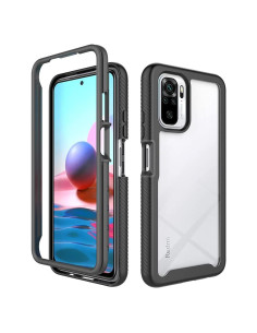Funda Bumper Doble Capa Xiaomi Poco M5s - Negro