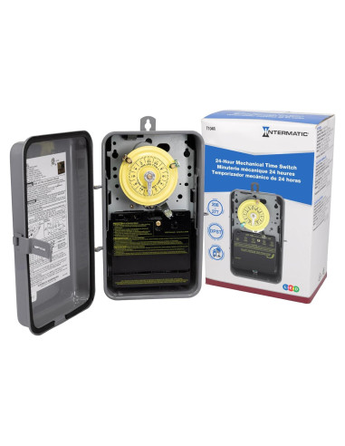 Interruptor Mecánico de Temporizador Intermatic T104R 40A