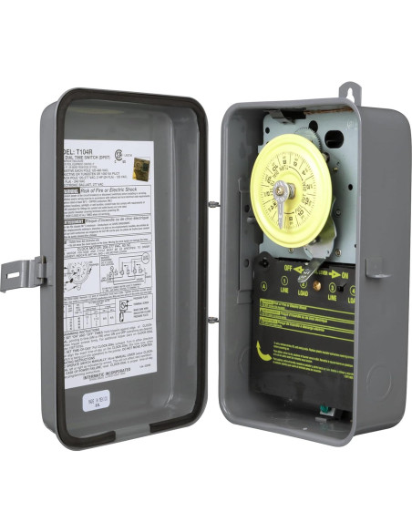 Interruptor Mecánico de Temporizador Intermatic T104R 40A