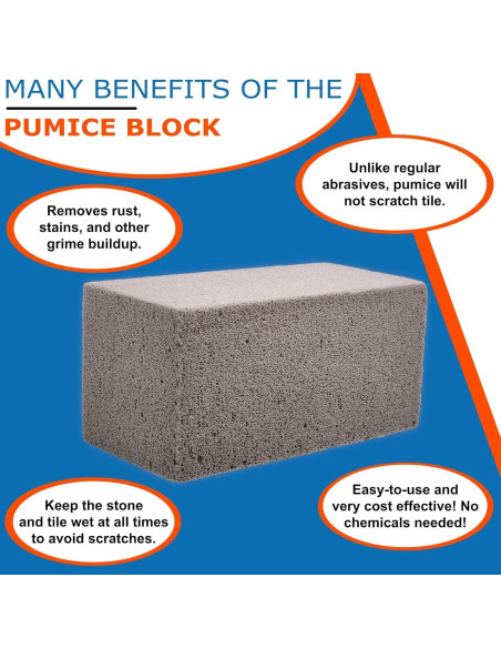 Bloque de Pumice para Piscina Billy Buckskin 0.45 kg