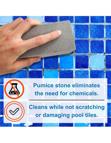 Bloque de Pumice para Piscina Billy Buckskin 0.45 kg