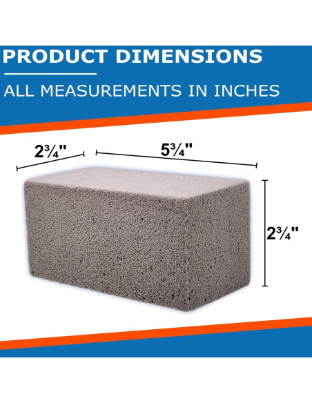 Bloque de Pumice para Piscina Billy Buckskin 0.45 kg
