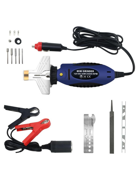 Kit de Afilador de Motosierra Eléctrica Jovant 12V 25000RPM