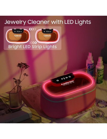 Limpiador Ultrasónico Fashome 550ml Digital con Soporte Limpiador Ultrasónico Fashome 550ml Digital con Soporte