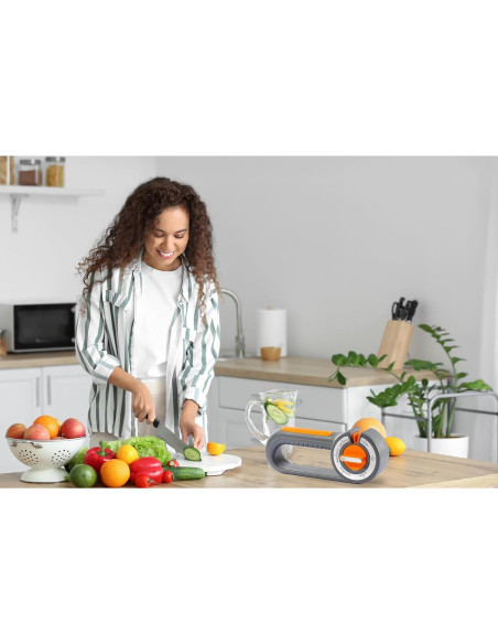 Afilador de cuchillos 6 en 1 Fyctio - Cerámica y Tungsteno