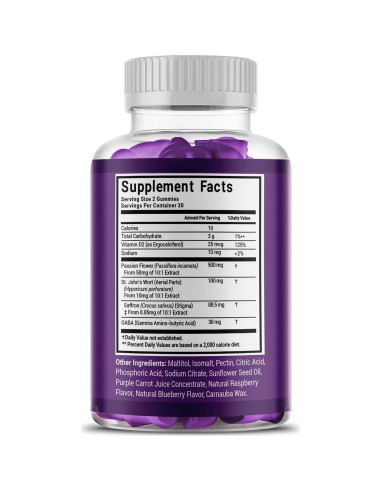 Gomas de Azafrán Premium 88.5mg Ceres Nature - Control de Apetito, Salud Ocular y Energía - 60 Unidades