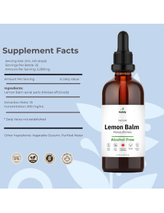 Tintura de Bálamo Limón Herbity 50 ml - Suplemento Vegano 2
