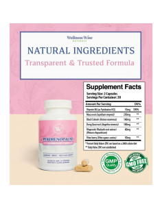 Cápsulas de Armonía Hormonal Wellness Wise 60 Unidades 2