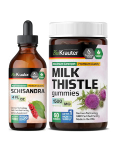 Tintura de Schisandra BioKrauter 118 ml + 60 Gomitas Cardosanto