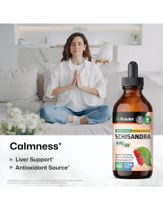 Tintura de Schisandra BioKrauter 118 ml + 60 Gomitas Cardosanto 2