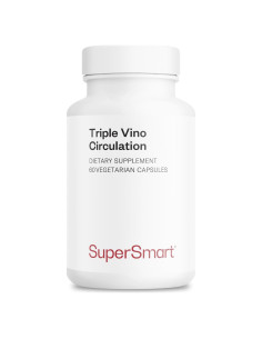 Suplemento Antioxidante Circulación Triple Vino Supersmart - 60 Cápsulas