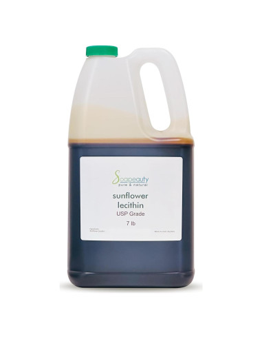Aceite de Lecitina de Girasol Soapeauty 3.18 kg Prensado en Frío