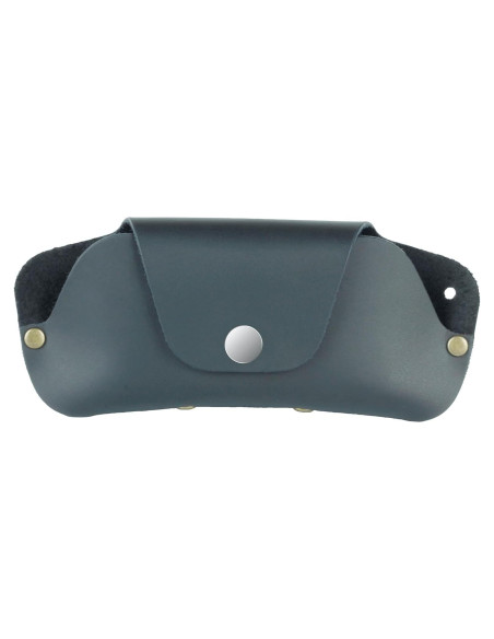 Estuche de Gafas de Cuero Genuino Toprank - Delgado y Ligero