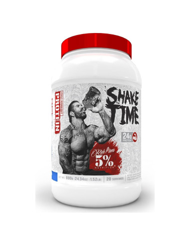 Bebida de Proteína 5% Nutrition Shake Time 24g Galletas y Crema