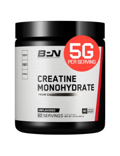 Creatina Monohidrato Creapure BPN 60 Porciones 5g Sin Sabor