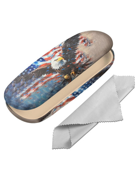 Estuche para Gafas Duro con Paño de Limpieza - Unisex