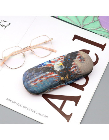 Estuche para Gafas Duro con Paño de Limpieza - Unisex