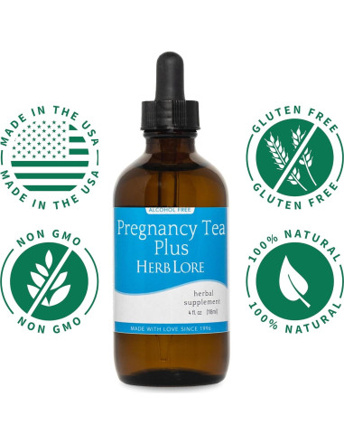 Té de embarazo Herb Lore Plus 118 ml - Preparación parto
