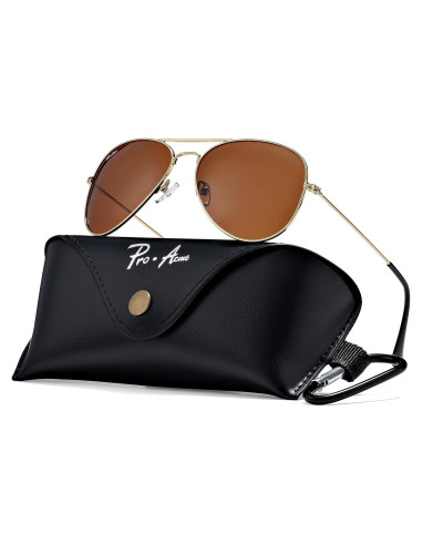 Gafas de Sol Pro Acme Polarizadas UV400 Unisex Marco Metal 58mm