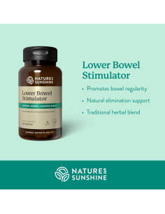 Estimulador Intestinal Nature's Sunshine 100 Vegcaps 25 Porciones 2