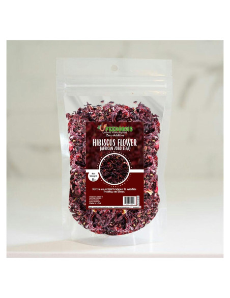 Flor de Hibisco Seco FOM~S 285g Sin Aditivos - Zobo