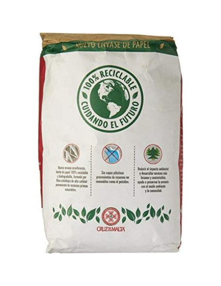 Cruz De Malta Yerba Mate 2 Paquetes de 1 Kg Cada Uno