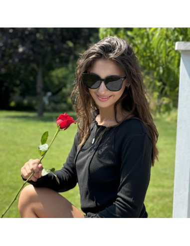 Gafas de sol polarizadas LVIOE ojo de gato UV400 para mujeres