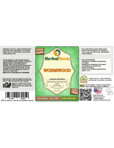 Glicerita de Ajenjo Orgánica Herbal Terra 60 ml Sin Alcohol 2