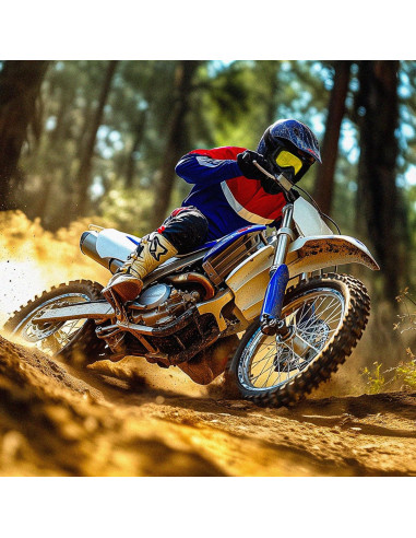 Gafas de motocross DREAMIZER con máscara facial removible