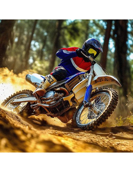 Gafas de motocross DREAMIZER con máscara facial removible