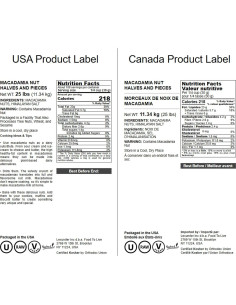 Nuez de Macadamia Cruda Food to Live 11.34 kg - Snack Keto 2