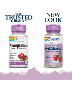 Extracto de Granada Solaray 200 mg - 60 Cápsulas 2