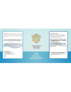 Gránulos de Ciruela Negra Wu Mei 100g - Rock Golden Queen 2