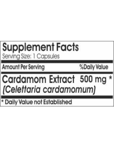 Extracto de Cardamomo 500mg - 100 Cápsulas Naturetition 2