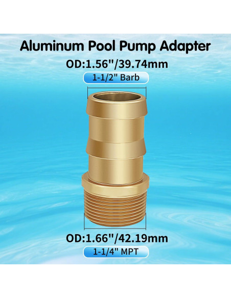 Kit Manguera Desagüe Piscina 25ft Temsteel 1.5" PVC Alta Flujo