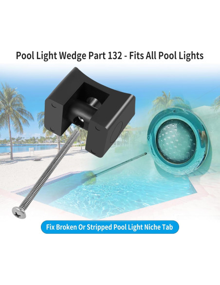 Parte de Luz de Piscina Wedge 132 - Repuesto Compatible