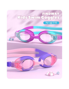 Gafas de Natación para Niños Findway Antiempañante UV400 2